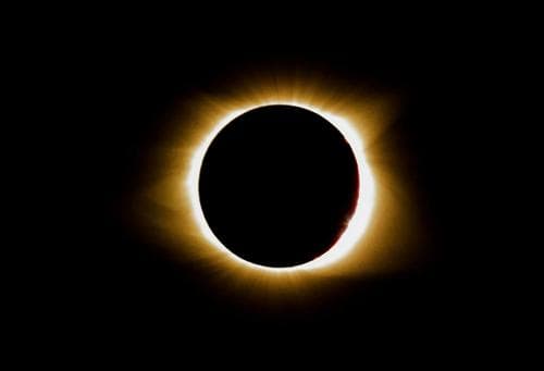 Zonsverduistering op komst