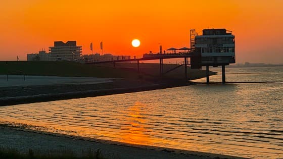 Zonsondergang 