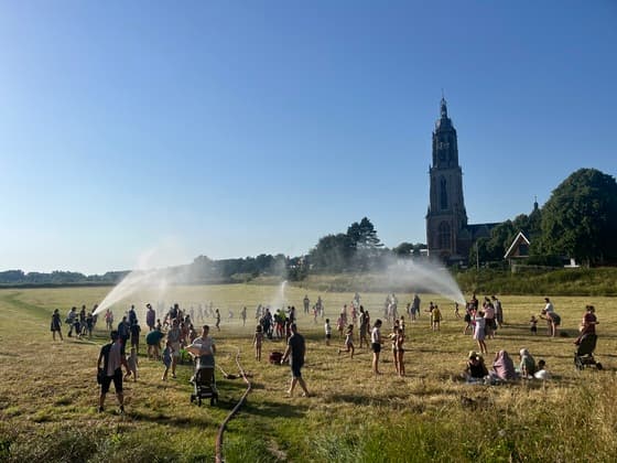 Weerfoto Rhenen zomeravond.