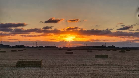 zonsondergang Dronten 