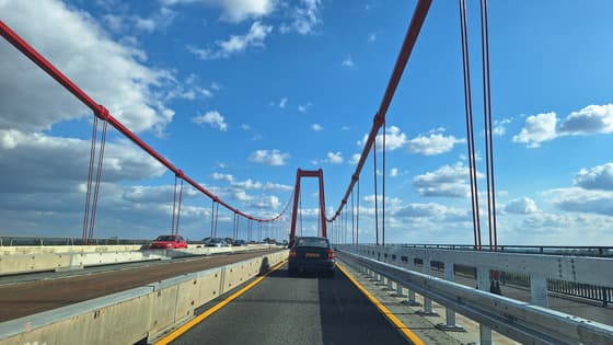 brug bij Emmerich/Kleve