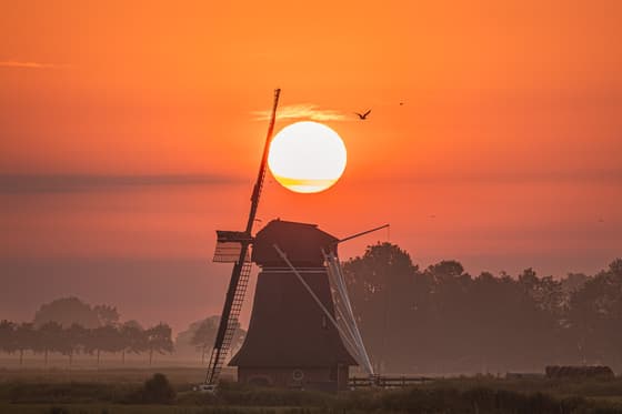 zonsopkomst Hantum 25-07-2026