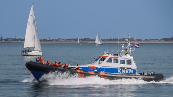 Goed weer voor een tocht met de KNRM