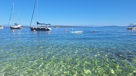 fantastisch mooi en helder water