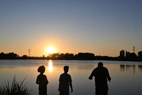 genieten aan de Noorderham in Krommenie