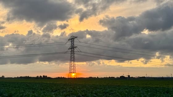 Zonsondergang 