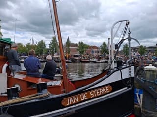 Prachtig weer voor Havendagen Woerden /zon en mooie wolkenluchten 