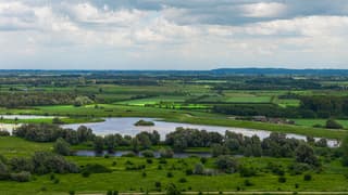 Prachtig landschap bij de Ooijpolder