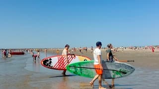 Volgende week dit strandvermaak? Archieffoto 