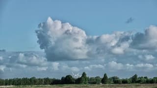 Laaghangende bewolking 