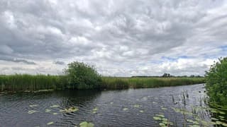 Mix van zon en wolken
