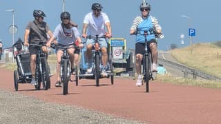 op de fiets