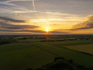 Zonsopkomst in de Achterhoek 