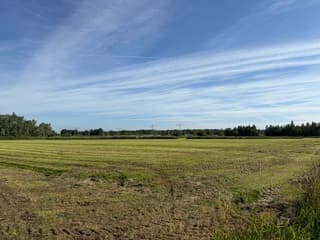 Blauwe lucht en strepen 
