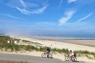 Mist aan zee