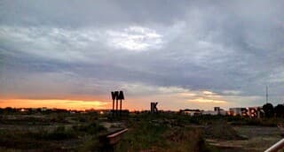 Zonsondergang 