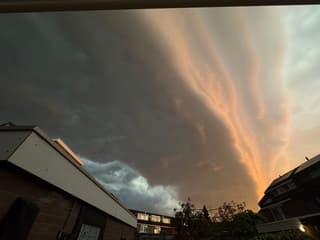 Onweer op komst