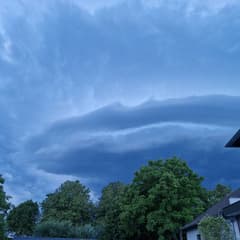 dreigende luchten boven Bokhoven 