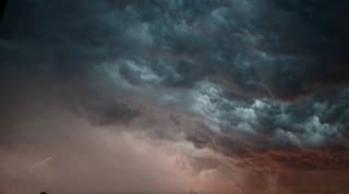 Onweer boven Papendrecht