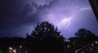 Geweldig onweer