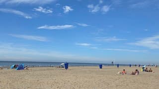 Rond 16 uur nog mooi weer maar er komen buien aan.