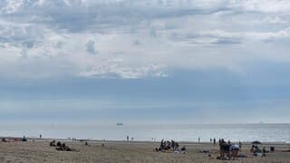 Donderwolken komen naar Katwijk