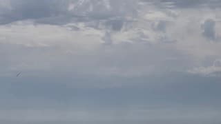Donderwolken komen naar Katwijk