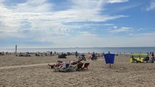 Donderwolken komen naar Katwijk