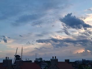 Avondlucht Meppel 