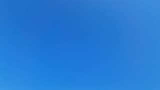 Geen wolkje aan de lucht 