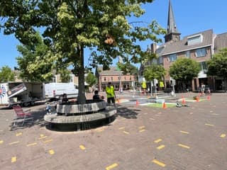 Zeer heet tussen stenen 