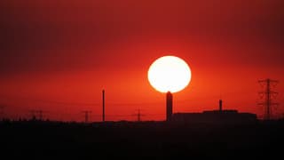 zonsondergang