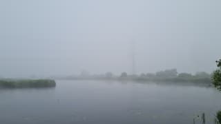 Een 'zomerse' start van de dag in het Noorden.