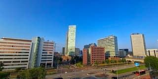 Al vroeg volop zon in Amsterdam Sloterdijk 