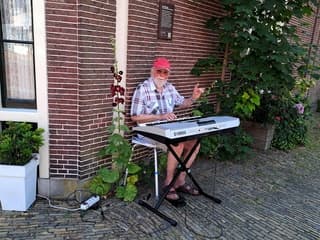 Fantastisch, in de bloedhitte !