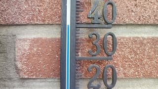40 graden bereikt 