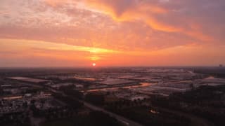 zonsondergang