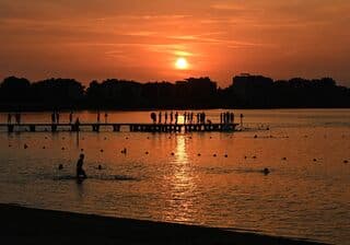 Zonsondergang 26-6-2026 Huizen