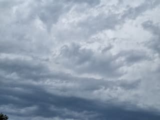 Woelige wolken
