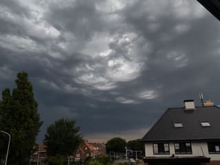 Onweer boven Katwijk 