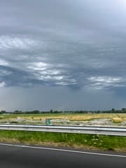 Onweersbui Noord-Holland