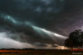 Onweer en daarna noodweer.