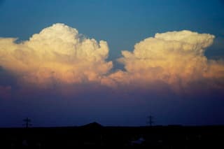 Dreigende wolken 