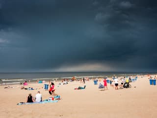 Contrasterende lucht