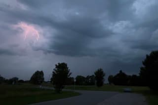 Onweer Winschoten