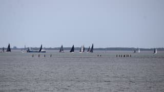 Druk op de Oosterschelde