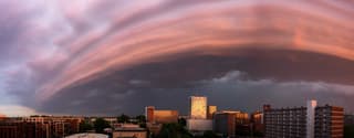 Shelf cloud van 19 juni 2026