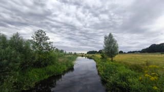 Bewolking vanmorgen Hardenberg lekker afgekoeld 