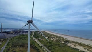 Bewolking neemt toe in Wijk aan Zee 