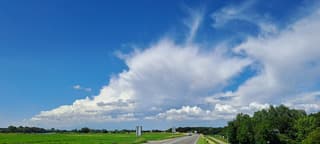 mooie buienlucht bij Olst